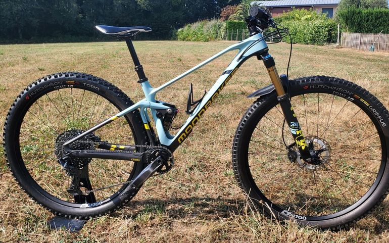 Used Mondraker F-podium SRAM GX Eagle 2021 Mountainbike, Blue — image 1 of 9