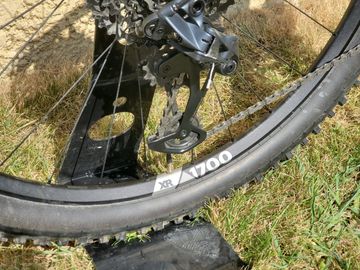 Used Mondraker F-podium SRAM GX Eagle 2021 Mountainbike, Blue — image 8 of 9