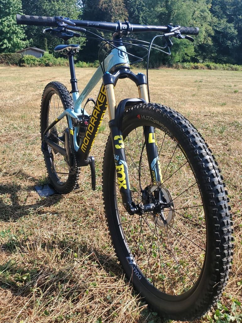 Used Mondraker F-podium SRAM GX Eagle 2021 Mountainbike, Blue — image 2 of 9