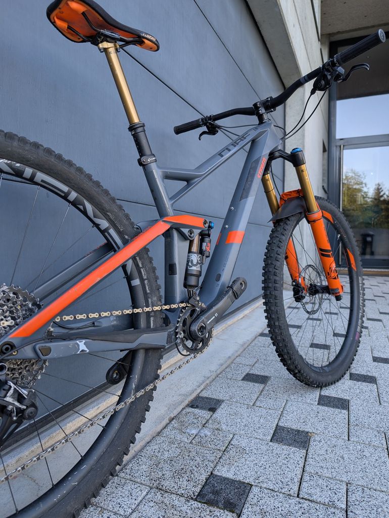 Used CUBE STEREO 150 C:68 TM 29 2019 2019 Mountainbike, Light Gray, 29 — image 5 of 5