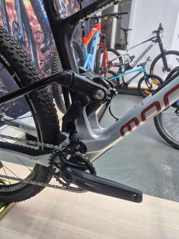 Used Mondraker F Podium R 2025 Mountainbike, Light Gray — image 4 of 6