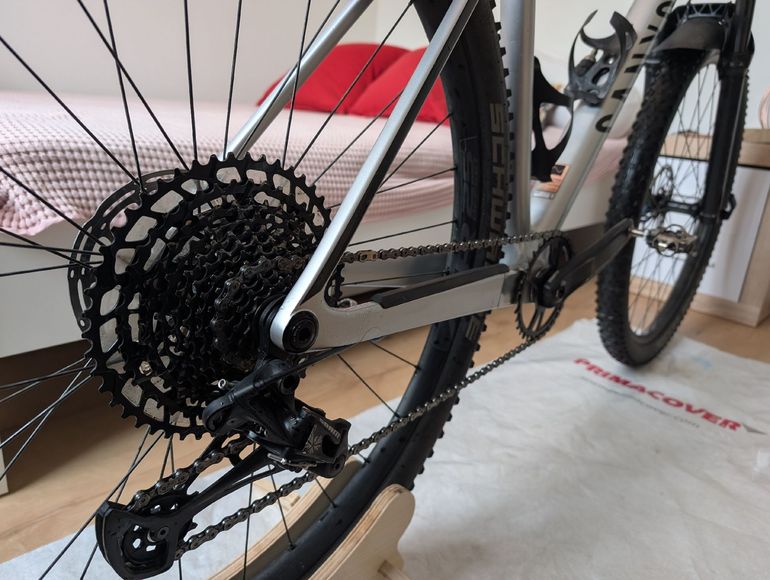 Used Canyon Exceed SRAM NX Eagle 2021 Mountainbike, Light Gray, 29 — image 15 of 22
