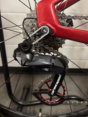 Used Merida TIME WARP TRI LIMITED 2023 2023 Road & Gravel, Red — image 4 of 20