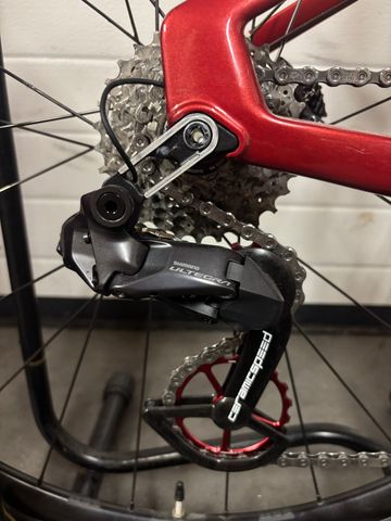 Used Merida TIME WARP TRI LIMITED 2023 2023 Road & Gravel, Red — image 4 of 21
