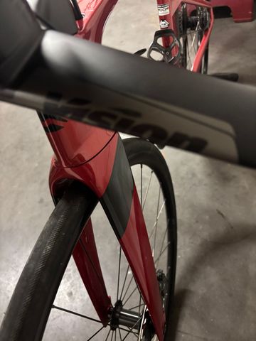 Used Merida TIME WARP TRI LIMITED 2023 2023 Road & Gravel, Red — image 7 of 21