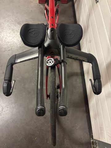 Used Merida TIME WARP TRI LIMITED 2023 2023 Road & Gravel, Red — image 6 of 21