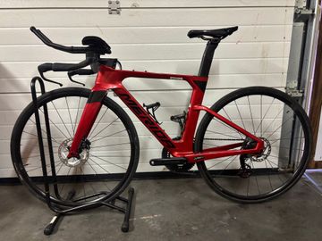 Used Merida TIME WARP TRI LIMITED 2023 2023 Road & Gravel, Red — image 2 of 21