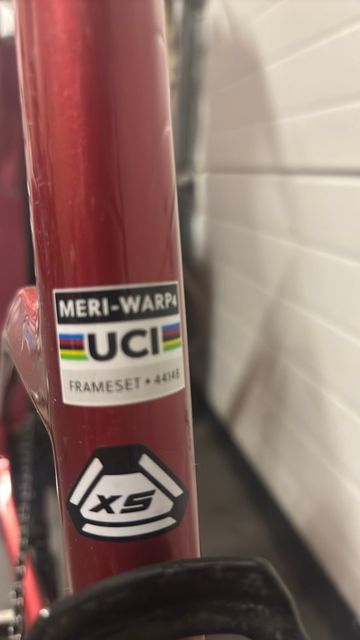 Used Merida TIME WARP TRI LIMITED 2023 2023 Road & Gravel, Red — image 14 of 21