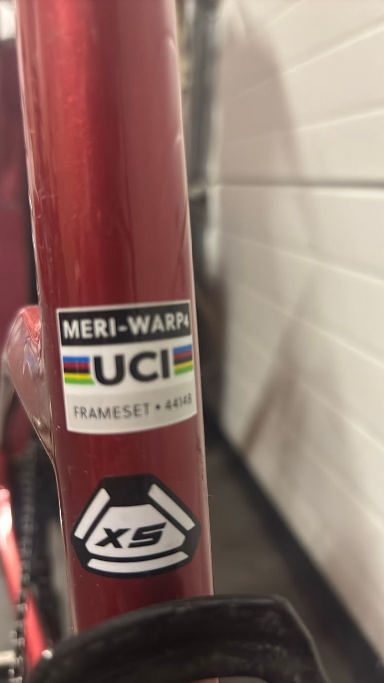 Used Merida TIME WARP TRI LIMITED 2023 2023 Road & Gravel, Red — image 14 of 20