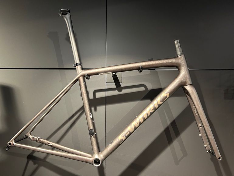 Used Specialized S-Works Aethos Frame Frameset 2025 Road & Gravel, Black — image 1 of 6