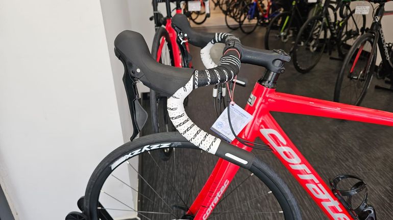 Used Corratec Corones EXPERT Disc 2021 2021 Road & Gravel, Red — image 10 of 15