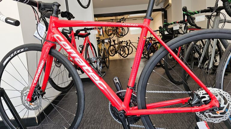 Used Corratec Corones EXPERT Disc 2021 2021 Road & Gravel, Red — image 14 of 15