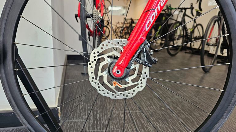 Used Corratec Corones EXPERT Disc 2021 2021 Road & Gravel, Red — image 11 of 15