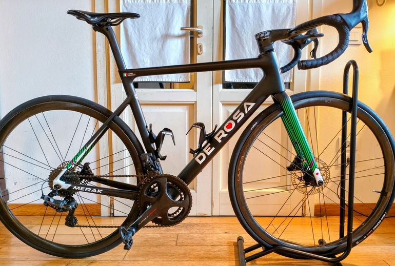 Used De Rosa Merak 2023 2023 Road & Gravel, Black — image 2 of 17