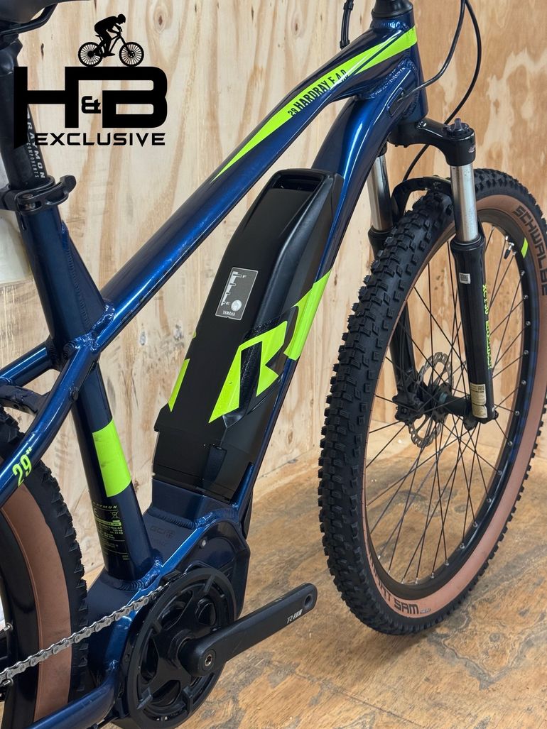 Brugt Raymon Hardray E-Nine 4.0 Shimano Altus 2021 Mountainbike — billede 10 af 12