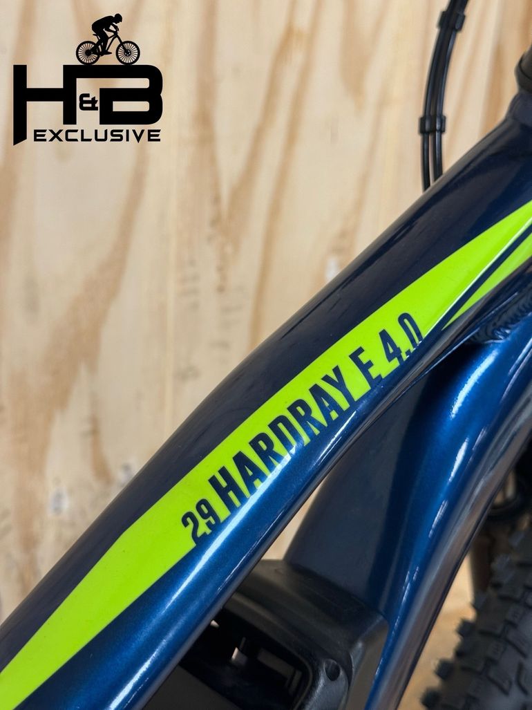 Brugt Raymon Hardray E-Nine 4.0 Shimano Altus 2021 Mountainbike — billede 8 af 12