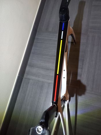 Used Look RS DISC Proteam Frameset 2021 Road & Gravel, White — image 2 of 4