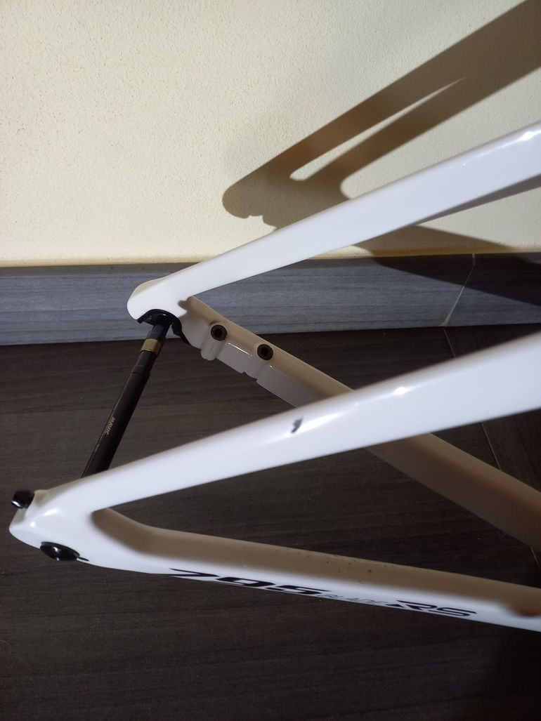 Used Look RS DISC Proteam Frameset 2021 Road & Gravel, White — image 4 of 4