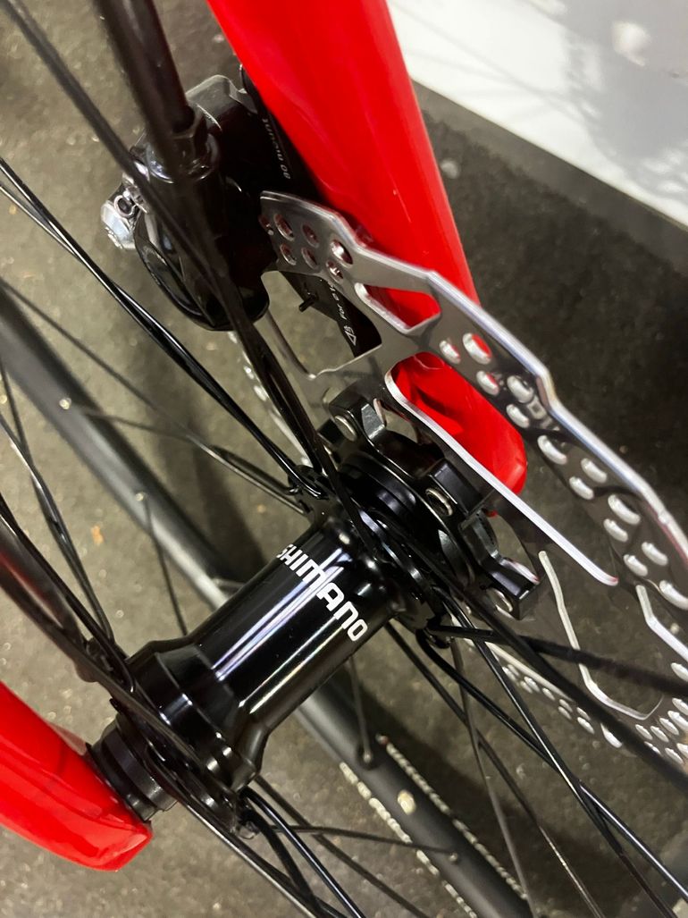 Used Ridley Fenix SL Disc 2023 Road & Gravel, Red — image 7 of 9