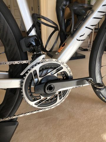 Used Canyon Ultimate CFR eTap 2023 2023 Road & Gravel, Light Gray — image 6 of 16