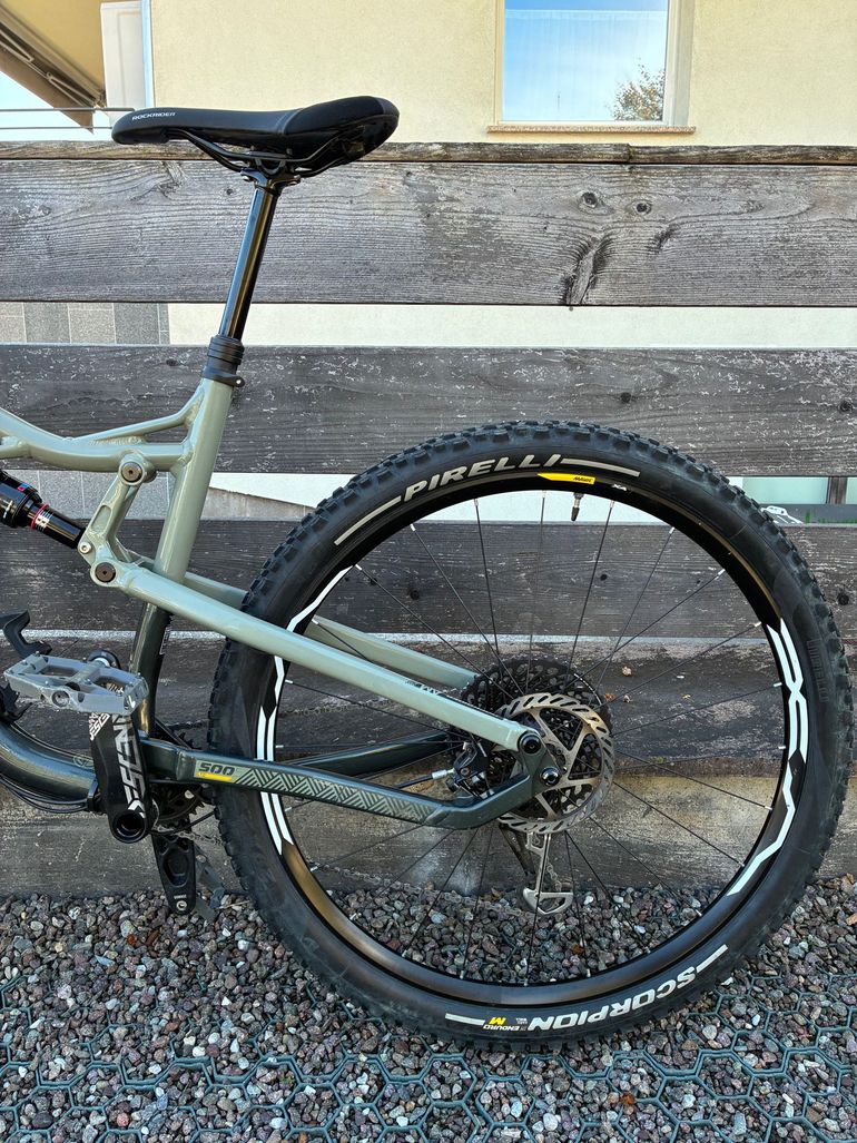Used ROCKRIDER Am SRAM X01 2021 Mountainbike, Light Gray, 29 — image 4 of 23
