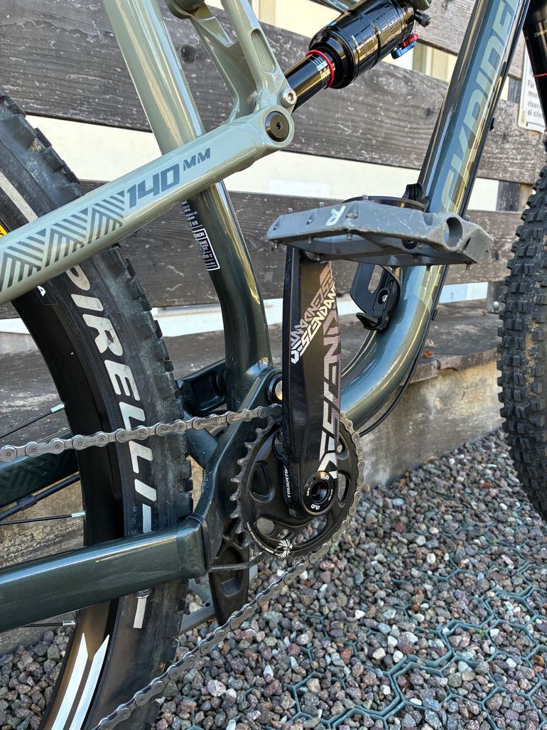 Used ROCKRIDER Am SRAM X01 2021 Mountainbike, Light Gray, 29 — image 21 of 23