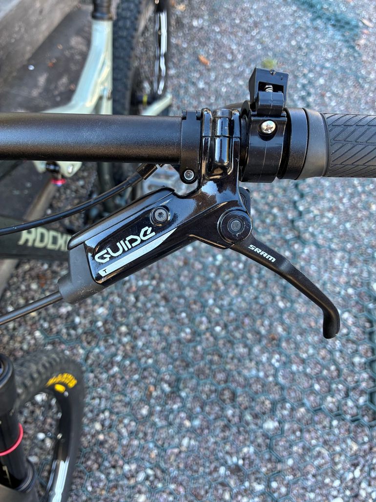 Used ROCKRIDER Am SRAM X01 2021 Mountainbike, Light Gray, 29 — image 8 of 23