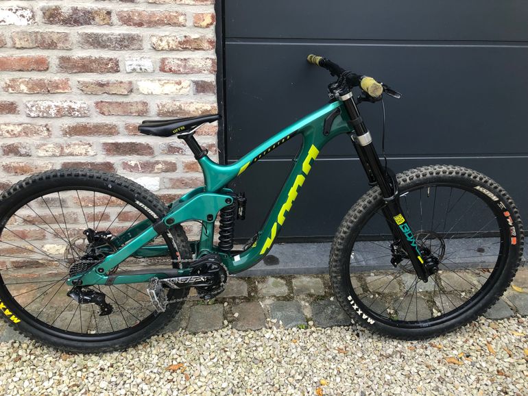 Used Kona Operator SRAM GX 2021 Mountainbike, Green, 29 — image 3 of 7