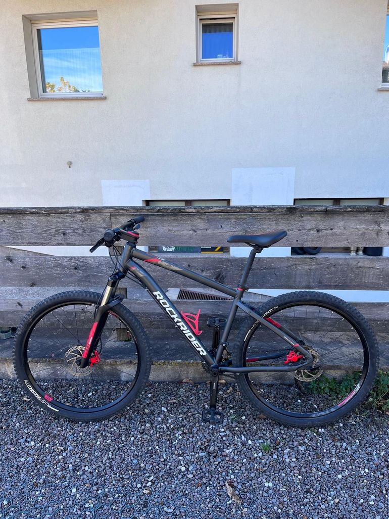 Used ROCKRIDER Mountain Bike Shimano Altus 2020 Mountainbike, Black — image 1 of 8