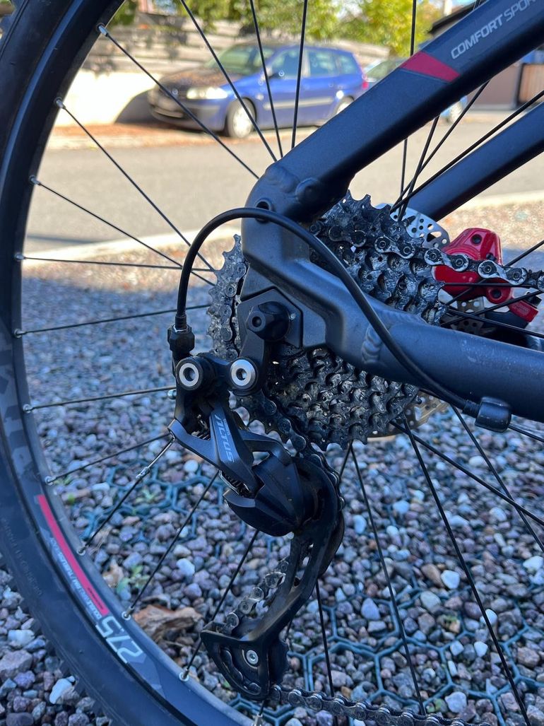 Used ROCKRIDER Mountain Bike Shimano Altus 2020 Mountainbike, Black — image 5 of 8