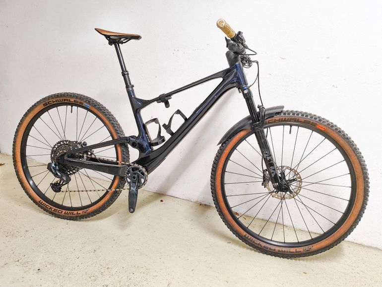 Used Scott Spark 900 AXS 2022 2022 Mountainbike, Blue, 29 — image 3 of 6