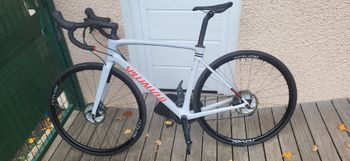 Used Specialized Roubaix Comp 2020 2020 Road & Gravel, Light Gray — image 2 of 6