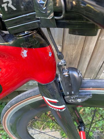 Used Cervélo P3C Carbone 2008 Road & Gravel, Red — image 5 of 8