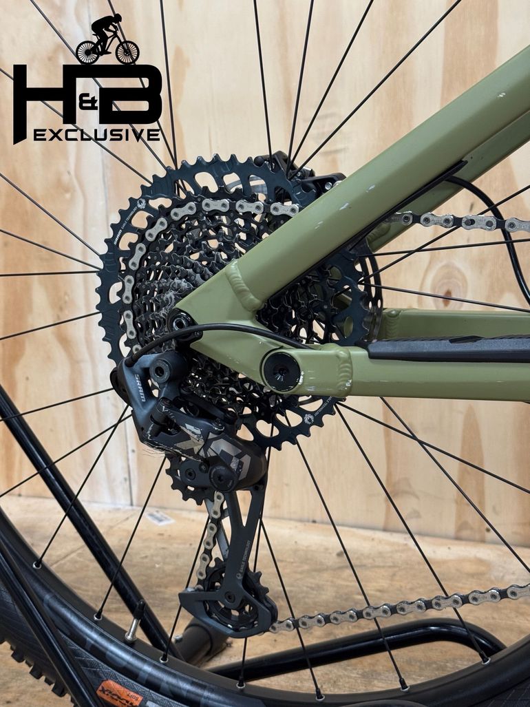 Used Rose Root Miller 3 Sram X01 2022 Mountainbike, Green — image 11 of 12