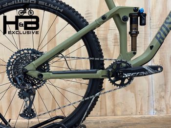 Used Rose Root Miller 3 Sram X01 2022 Mountainbike, Green — image 3 of 12