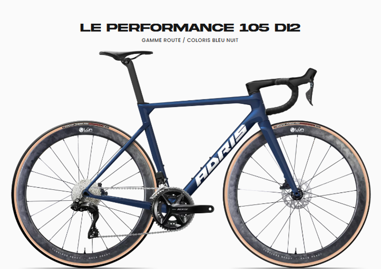 Used Adris Performance 2024 Road & Gravel, Blue — image 3 of 5