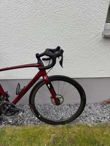 Used Specialized Roubaix Expert 2020 2020 Road & Gravel, Red — image 6 of 6