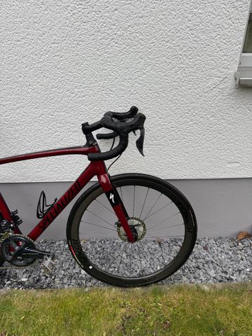 Used Specialized Roubaix Expert 2020 2020 Road & Gravel, Red — image 6 of 6