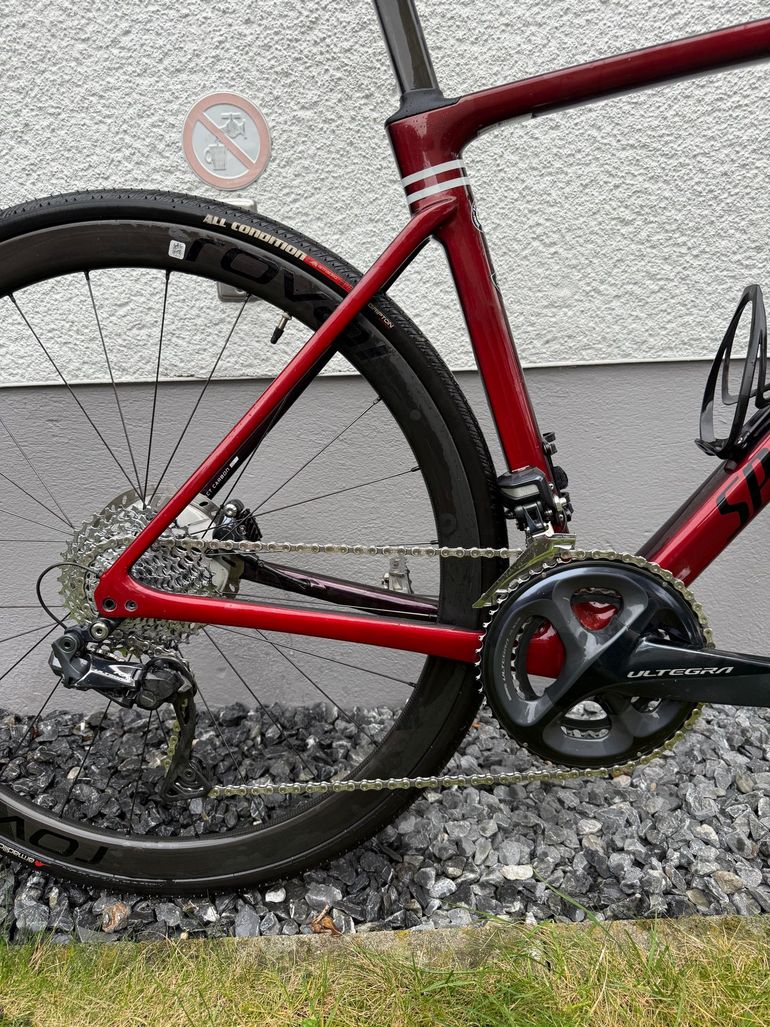 Used Specialized Roubaix Expert 2020 2020 Road & Gravel, Red — image 3 of 6