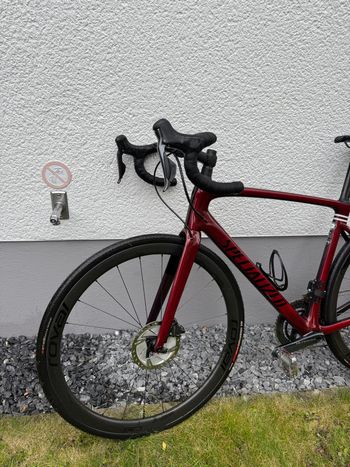 Used Specialized Roubaix Expert 2020 2020 Road & Gravel, Red — image 4 of 6