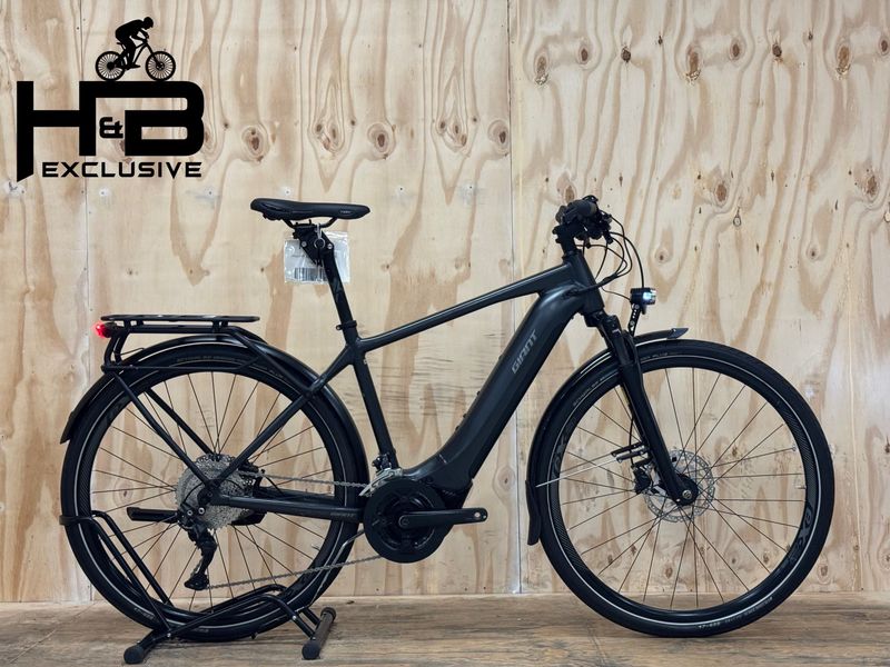 Used Giant Explore E+1 GTS Shimano Deore 2022 Mountainbike, Black — image 1 of 12