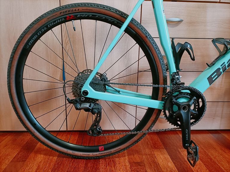 Used Bianchi Impulso Pro GRX 600 2024 2024 Road & Gravel, Green — image 2 of 6