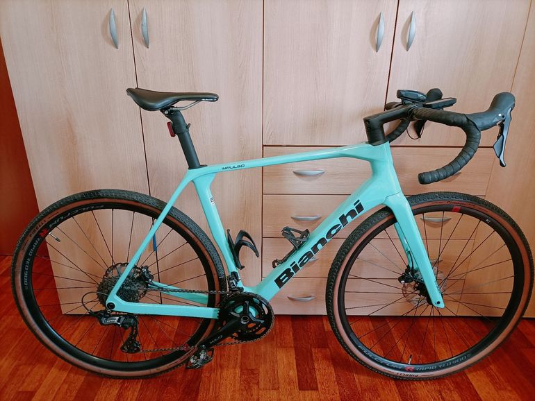 Used Bianchi Impulso Pro GRX 600 2024 2024 Road & Gravel, Green — image 6 of 6