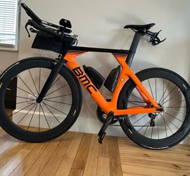 Used BMC Timemachine 02 ONE 2018 2018 Road & Gravel, Orange — image 2 of 3