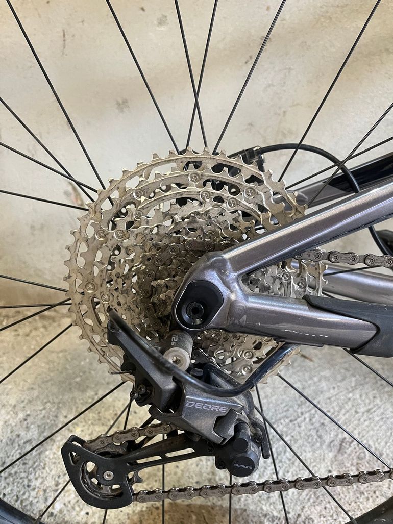 Used Giant Trance 3 2020 2020 Mountainbike, Light Gray, 27.5 — image 6 of 8