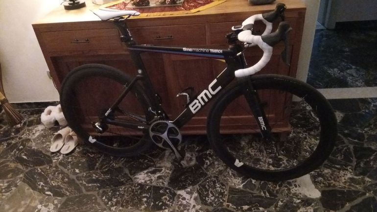 Used BMC TIMEMACHINE TMR 01 2018 Road & Gravel, Black — image 2 of 3