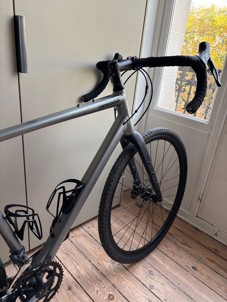 Used Cannondale Topstone 3 2022 2022 Road & Gravel, Light Gray — image 2 of 5