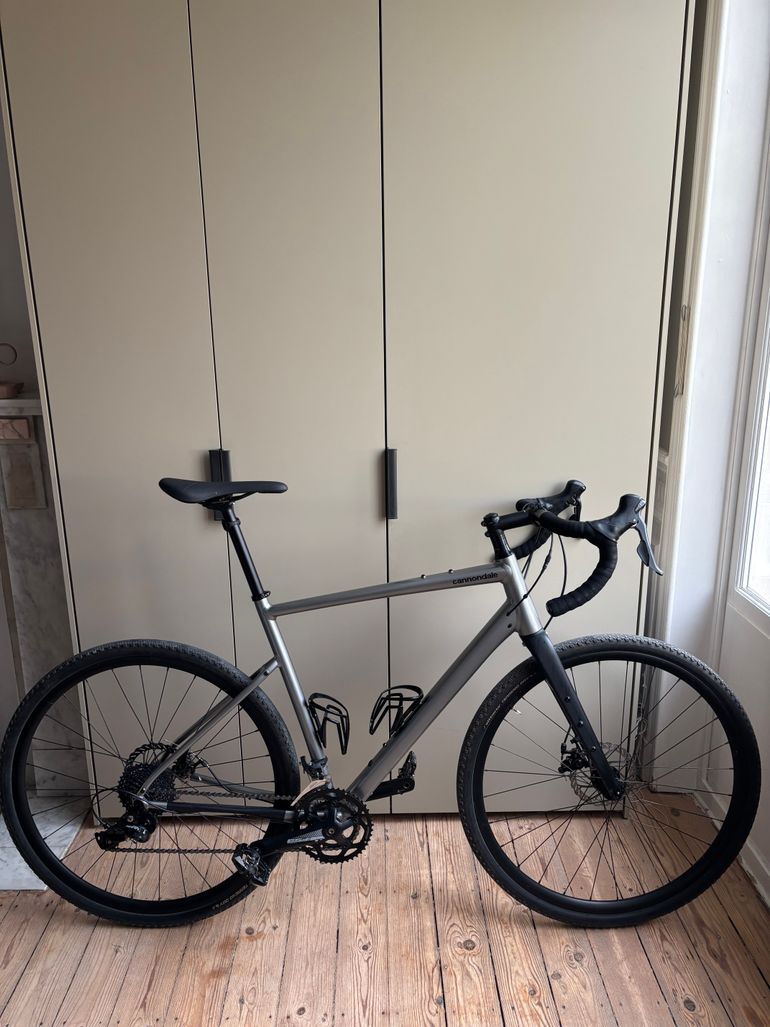 Used Cannondale Topstone 3 2022 2022 Road & Gravel, Light Gray — image 1 of 5