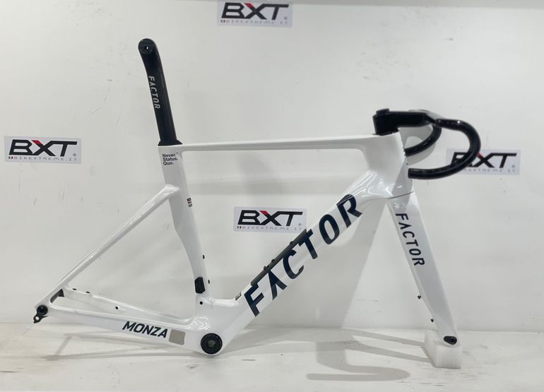 Used Factor Monza Frameset 2025 Road & Gravel, White — image 1 of 12