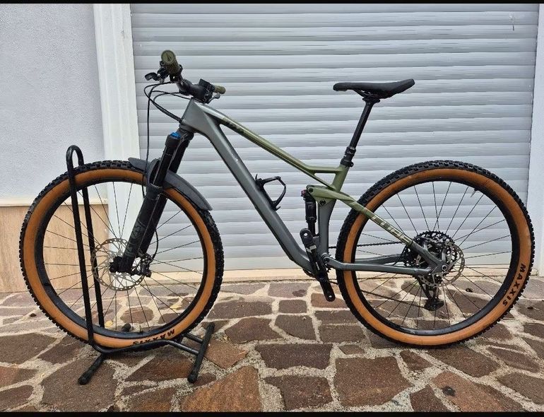 Used CUBE STEREO ONE22 HPC TM 2024 2024 Mountainbike, Green, 29 — image 2 of 4